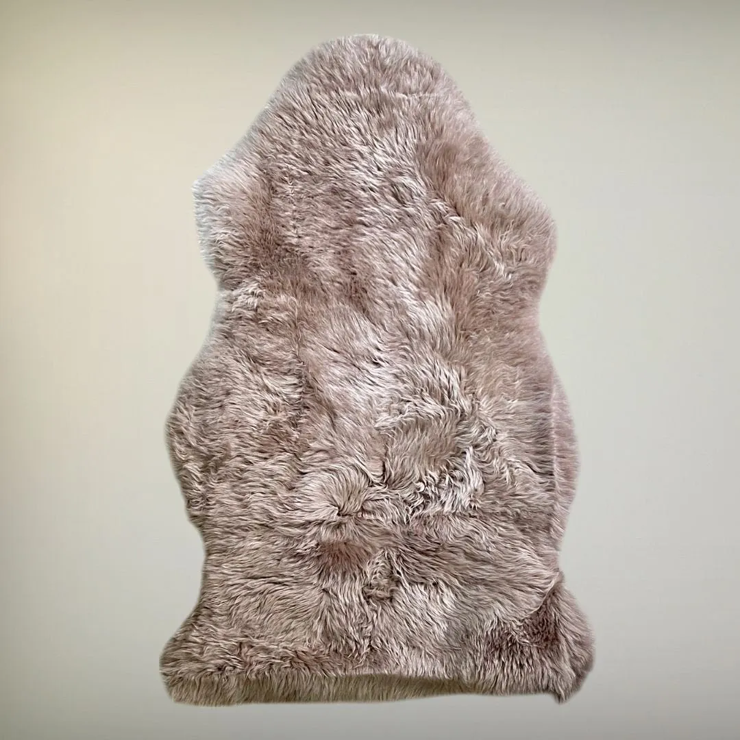 1 Pelt Genuine Sheepskin Rug 2x3 ft