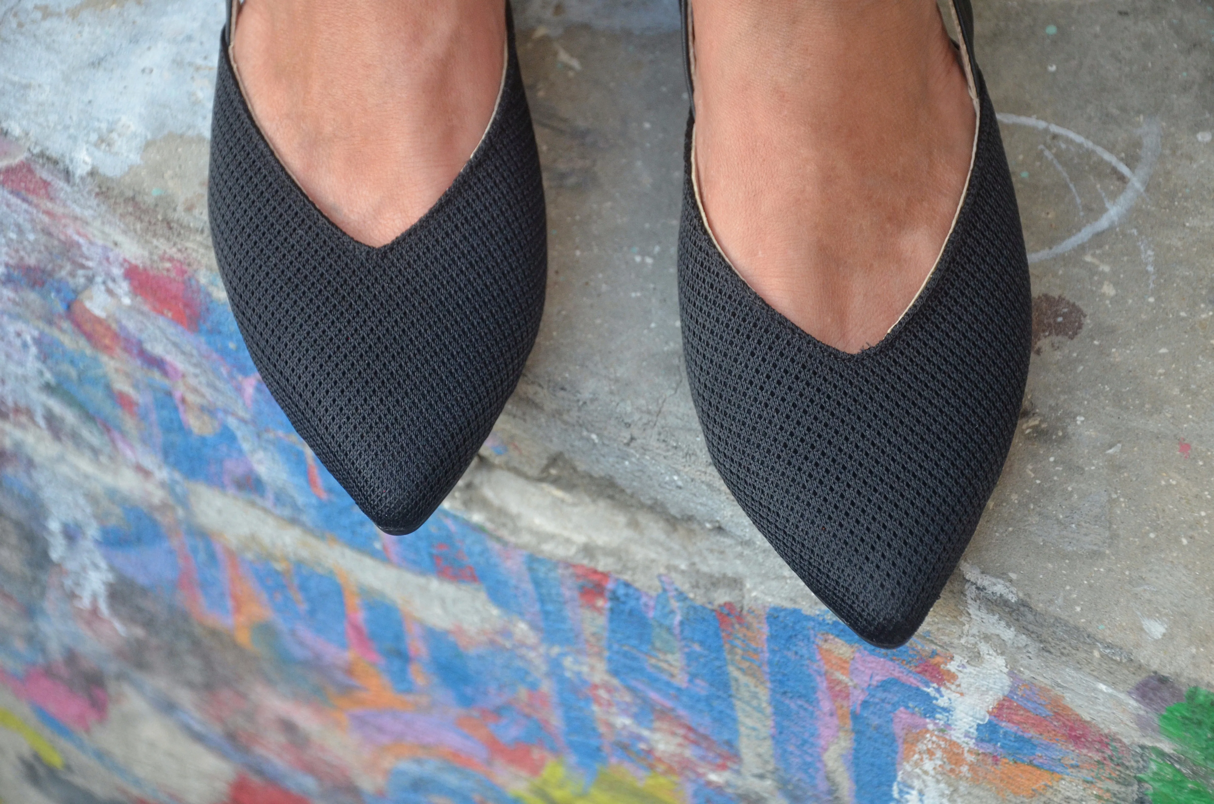 #14 Black & Black Flats
