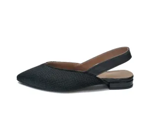 #14 Black & Black Flats
