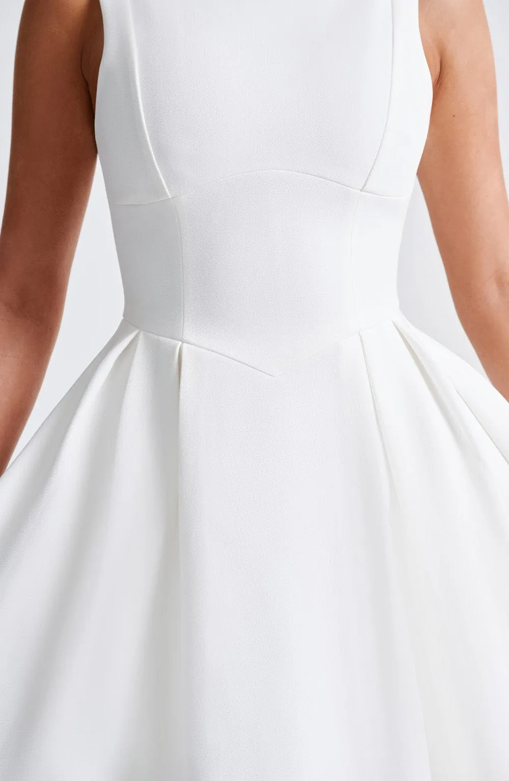 Alejandra midi dress-ivory