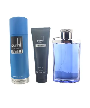 Alfred Dunhill Desire Blue 3 Pc. Gift Set for Men