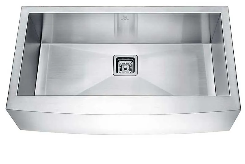 Anzzi ELYSIAN Series 36 in. Farm House Single Basin Handmade Stainless Steel Kitchen Sink