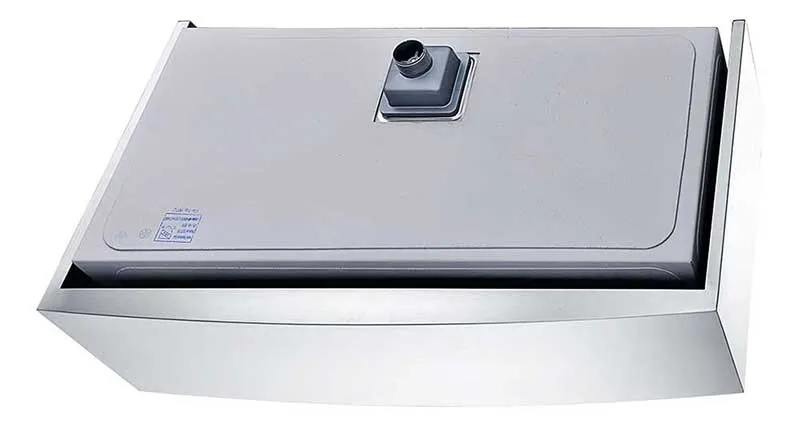 Anzzi ELYSIAN Series 36 in. Farm House Single Basin Handmade Stainless Steel Kitchen Sink