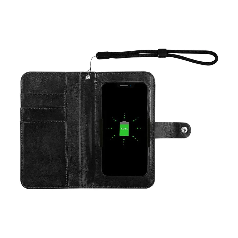 Arizona Green Tea Pattern Flip Leather Purse for Mobile Phone