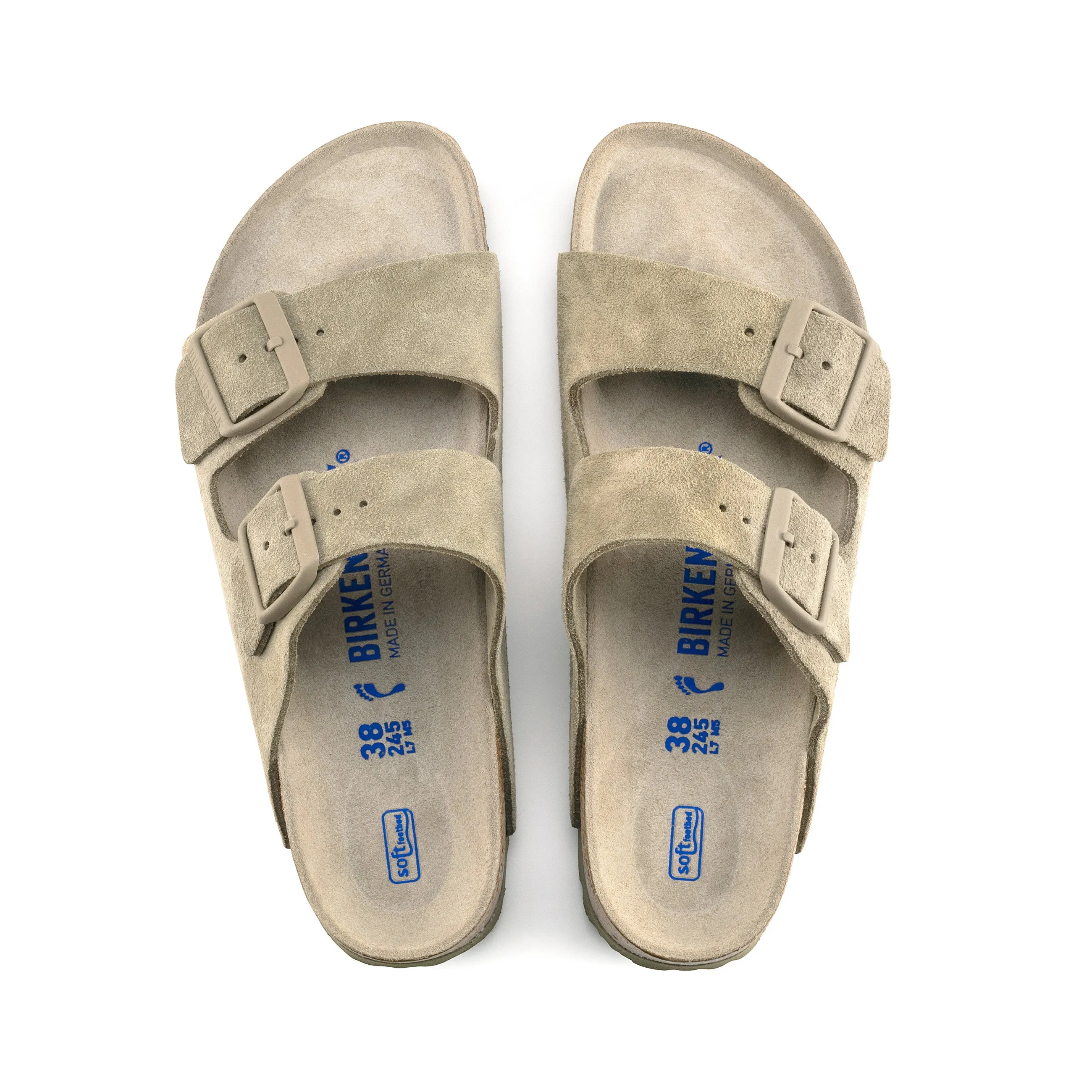 Arizona SFB Faded Khaki Suede Leather