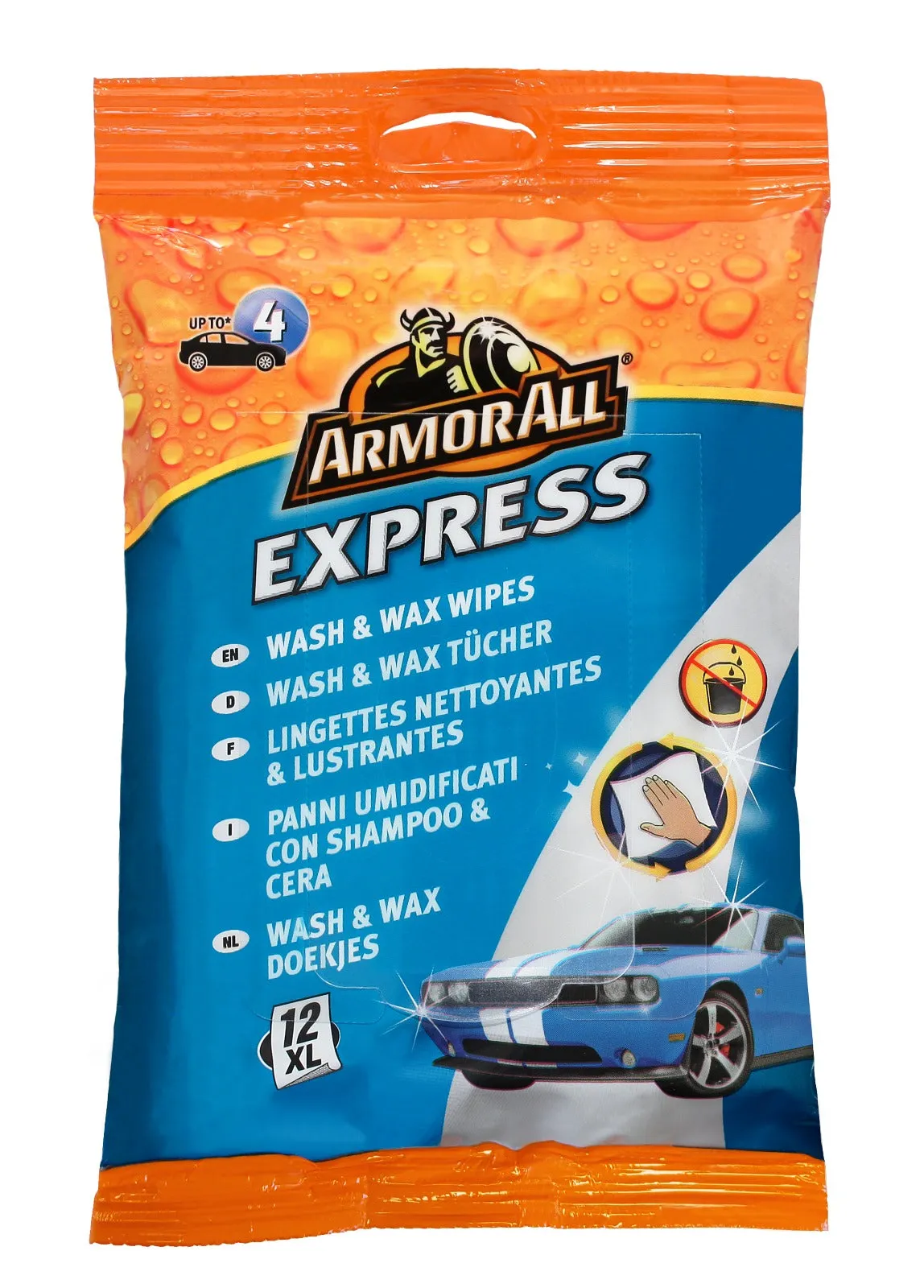 Armorall Express Wash n Wax Wipes