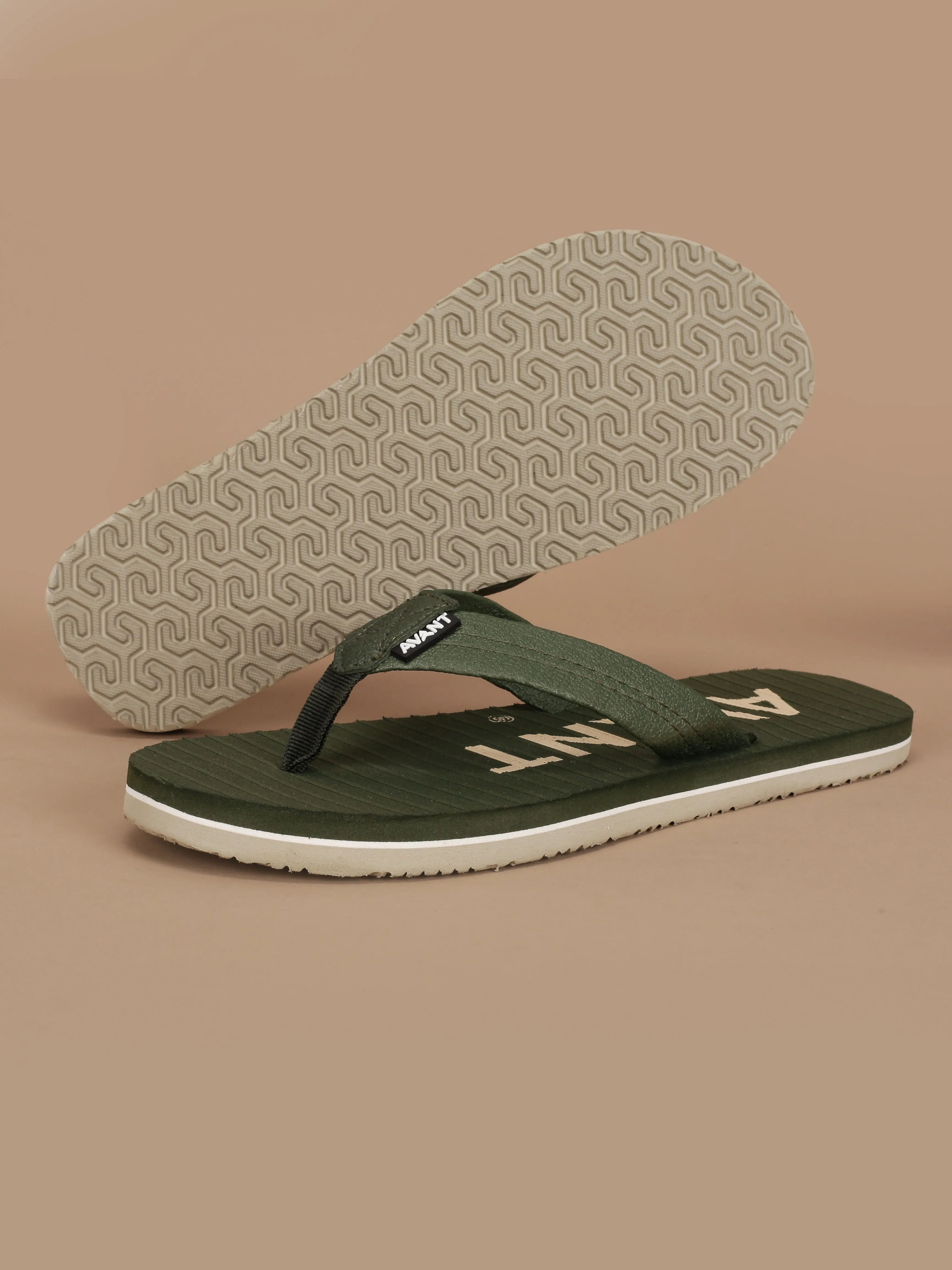 Avant Men's Haven Flip Flops - Olive