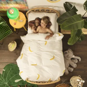 Banana Monkey Duvet Cover Set