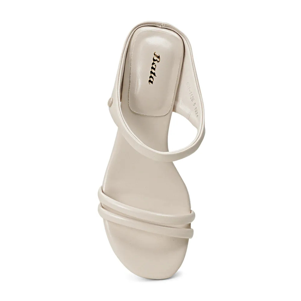 BATA (WOMEN) ARIANA LADIES SANDALS MID HEEL SLIP ON