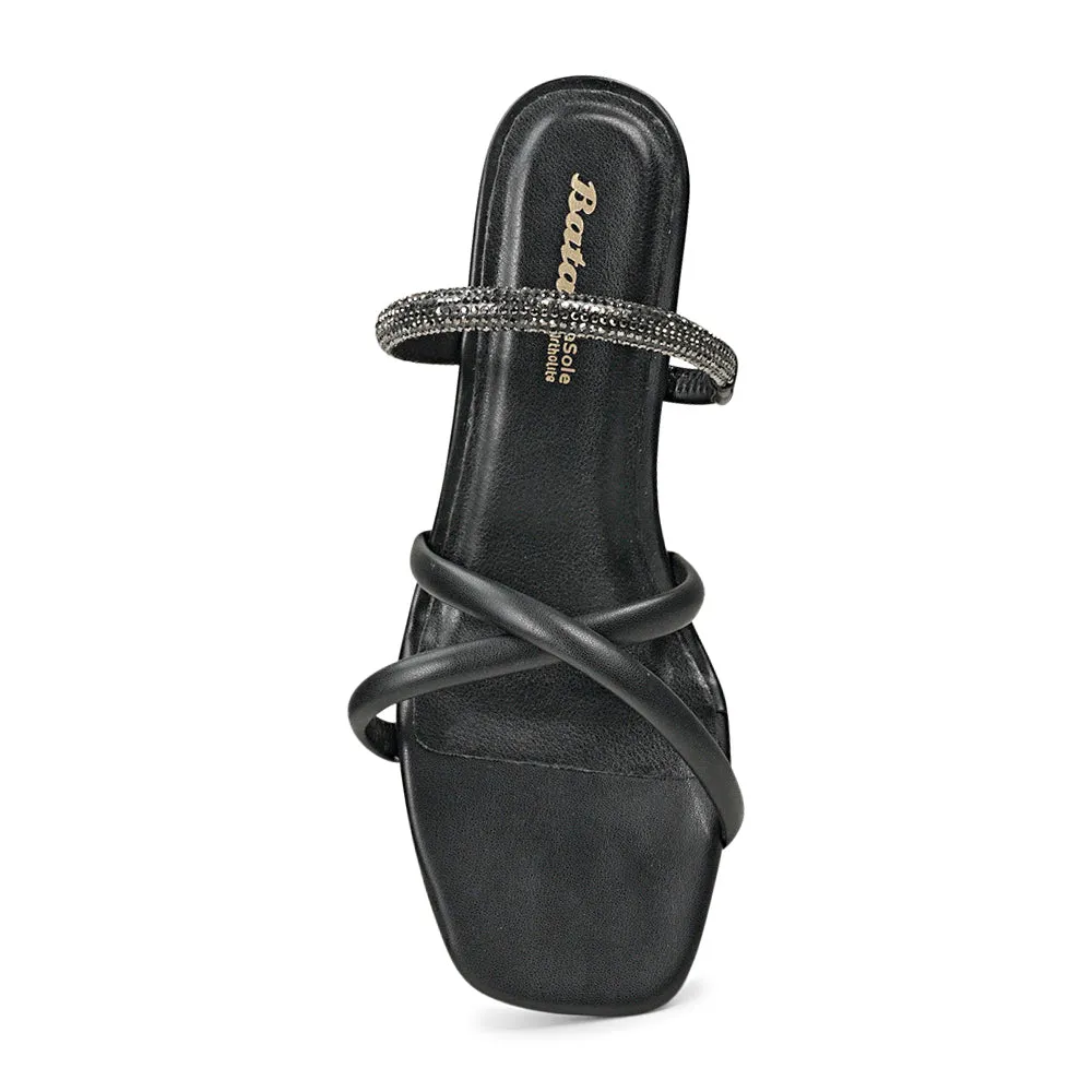 BATA (WOMEN) ZORAY LADIES CHAPPALS MID HEEL SLIPPER