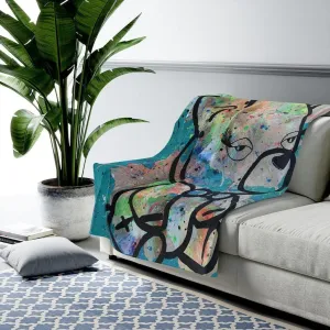Beary Tiyad Velveteen Plush Blanket