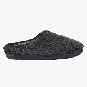 Bedroom Athletics GYLLENHAAL Mens Mule Slippers Washed Black