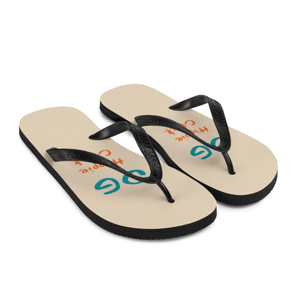 Beige Flip-Flops