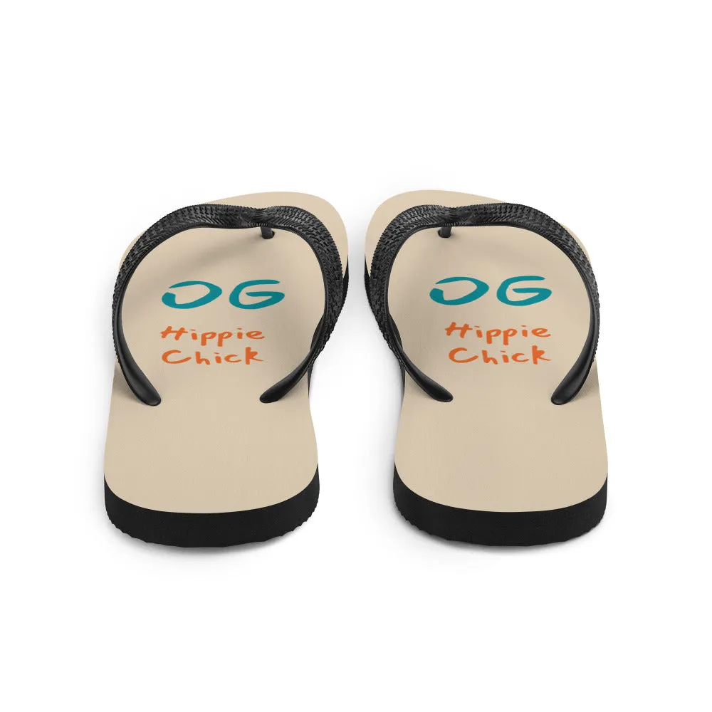 Beige Flip-Flops