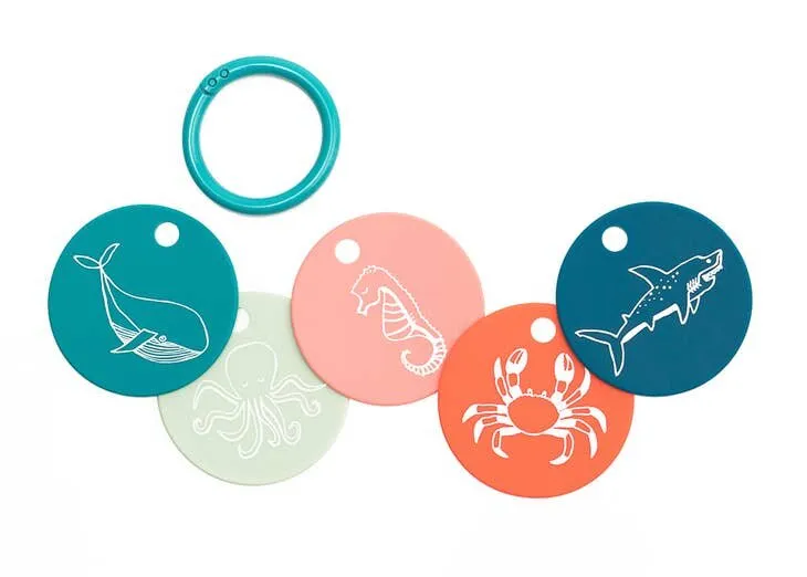 Bella Tunno Under The Sea Teething Flashcard Set