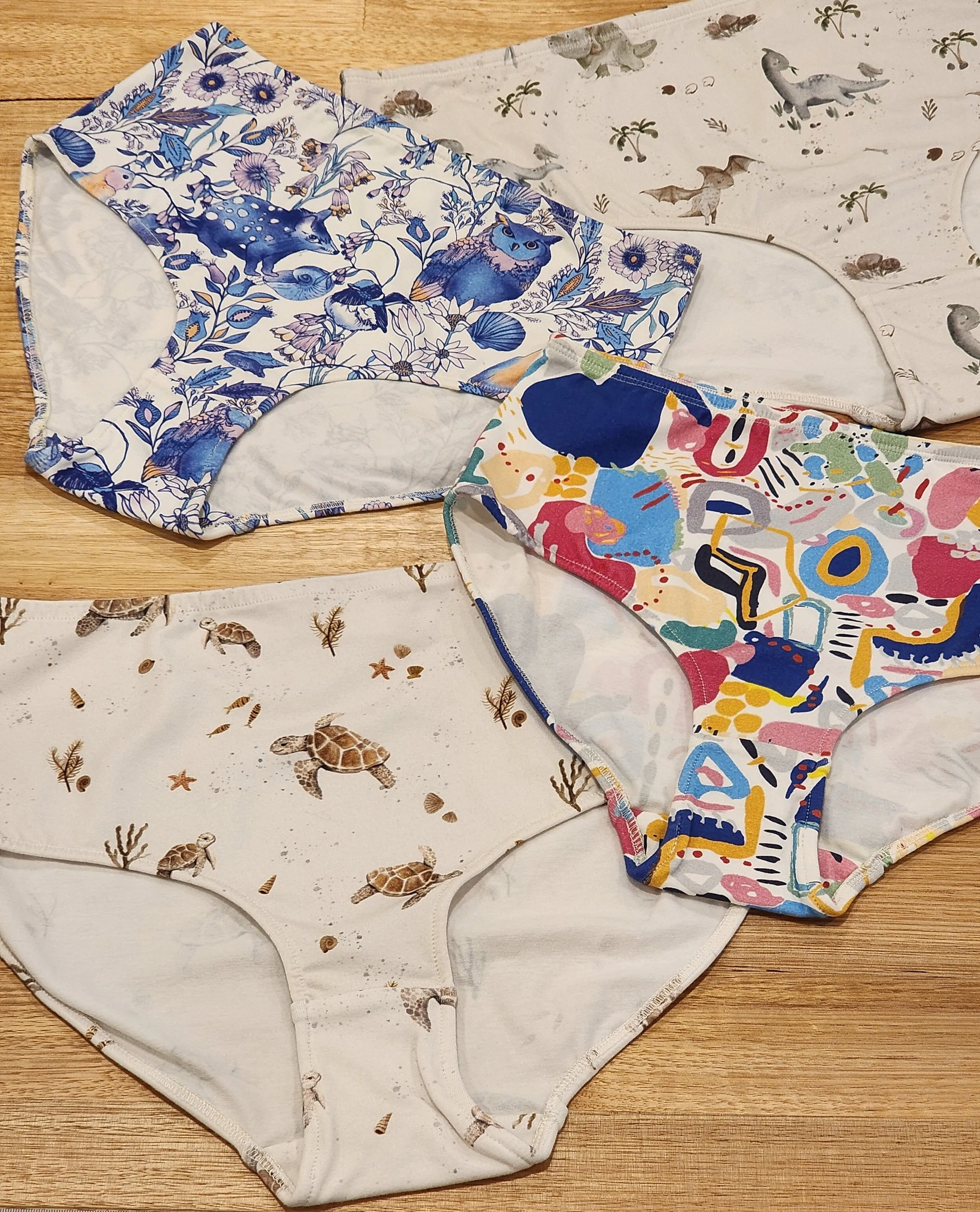 Big Girls Briefs - Flip Flops