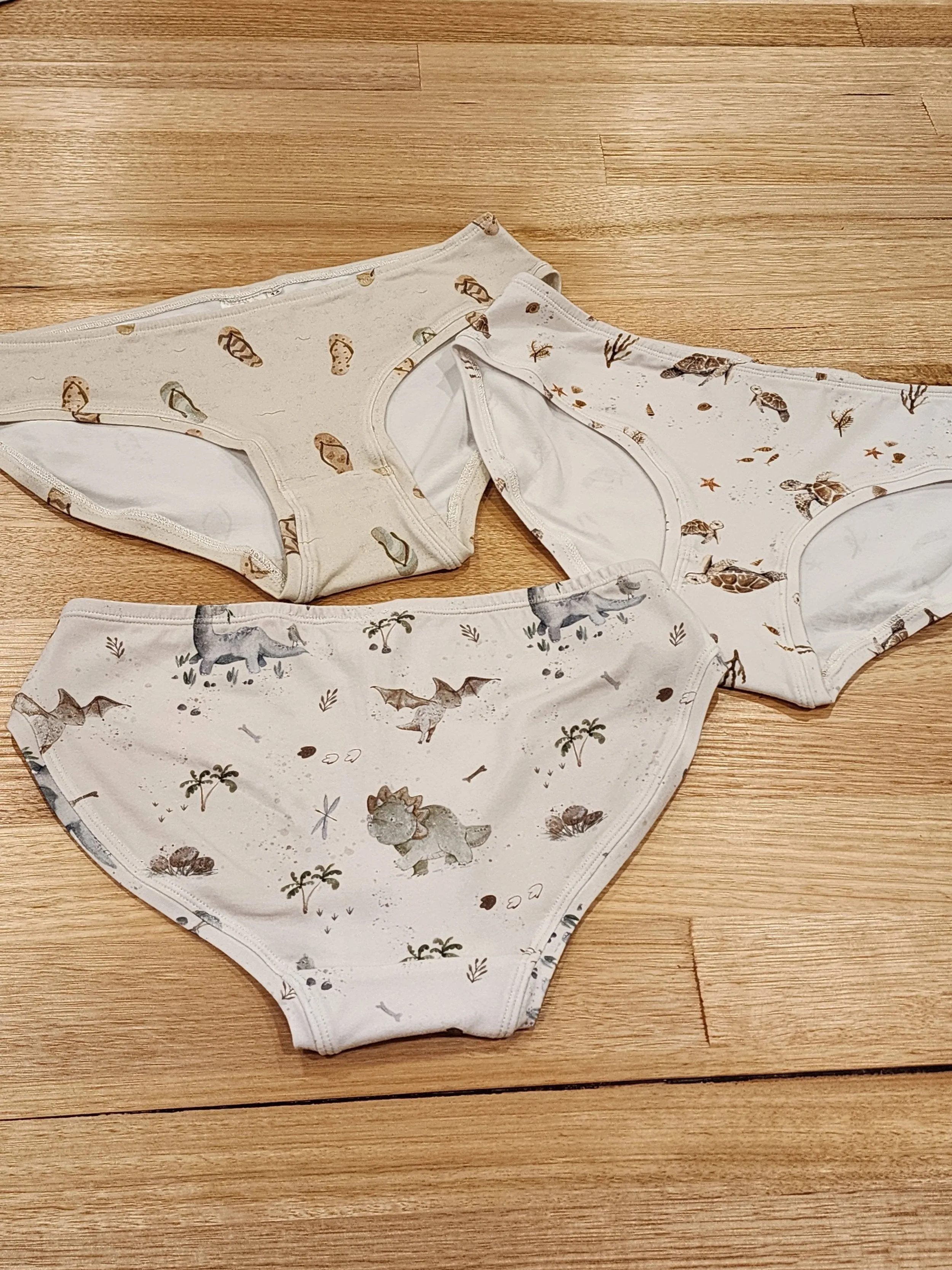 Big Girls Briefs - Flip Flops