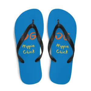 Blue Flip-Flops