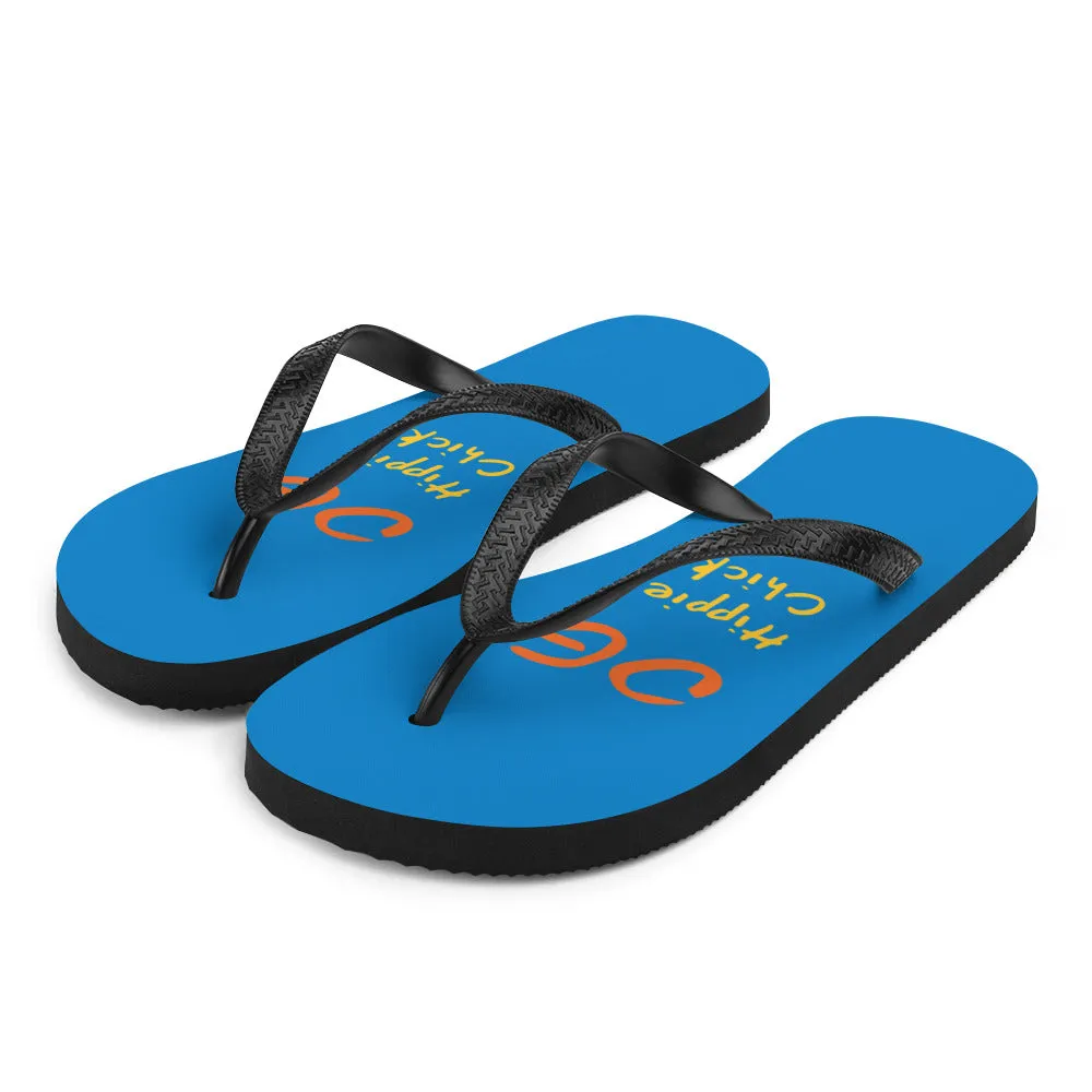 Blue Flip-Flops