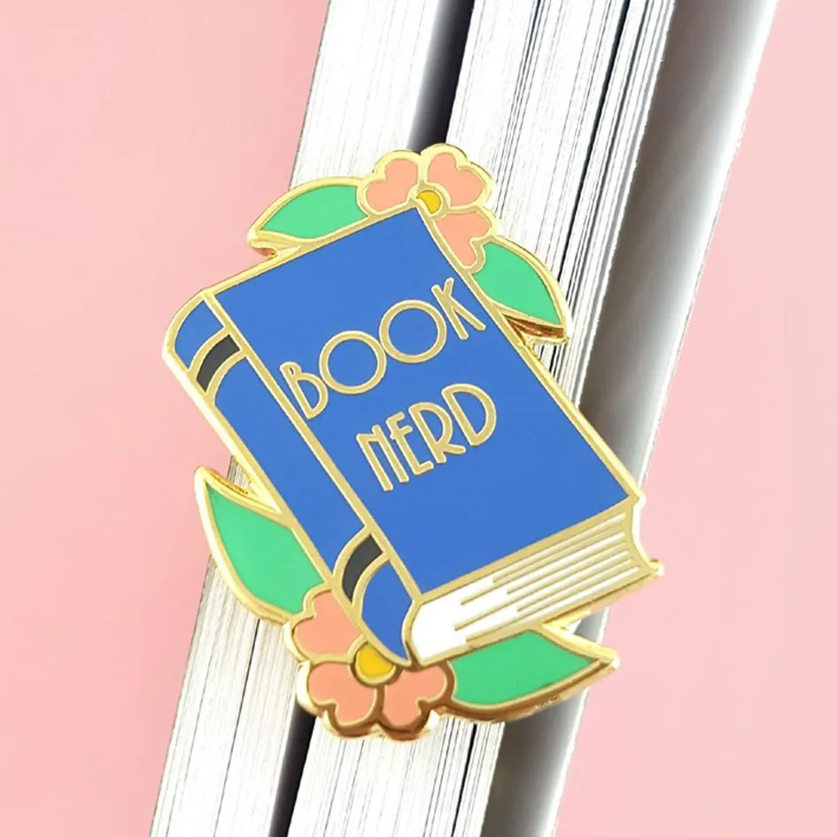 Book Nerd Lapel Pin