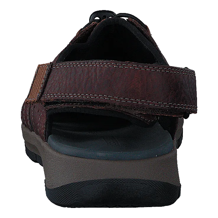 Brixby Cove Dark Brown Lea