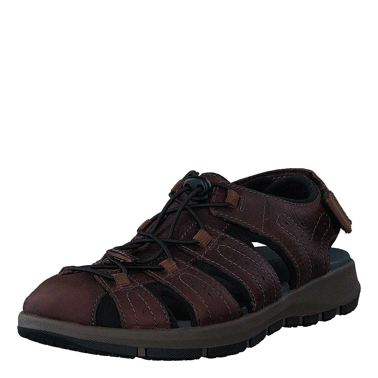 Brixby Cove Dark Brown Lea