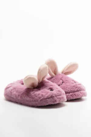 Bunny Slippers Pink