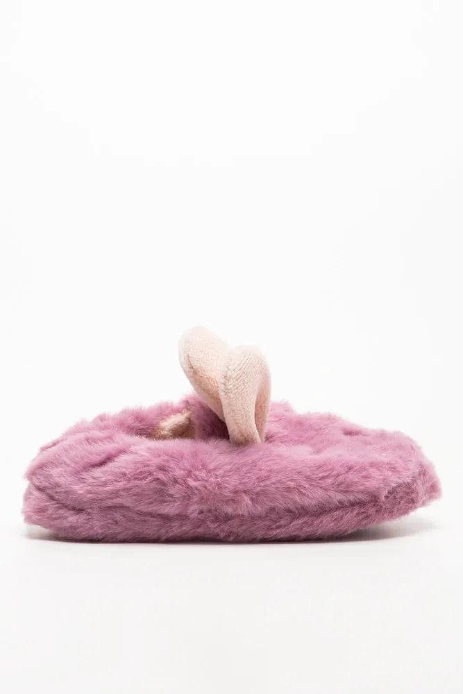Bunny Slippers Pink