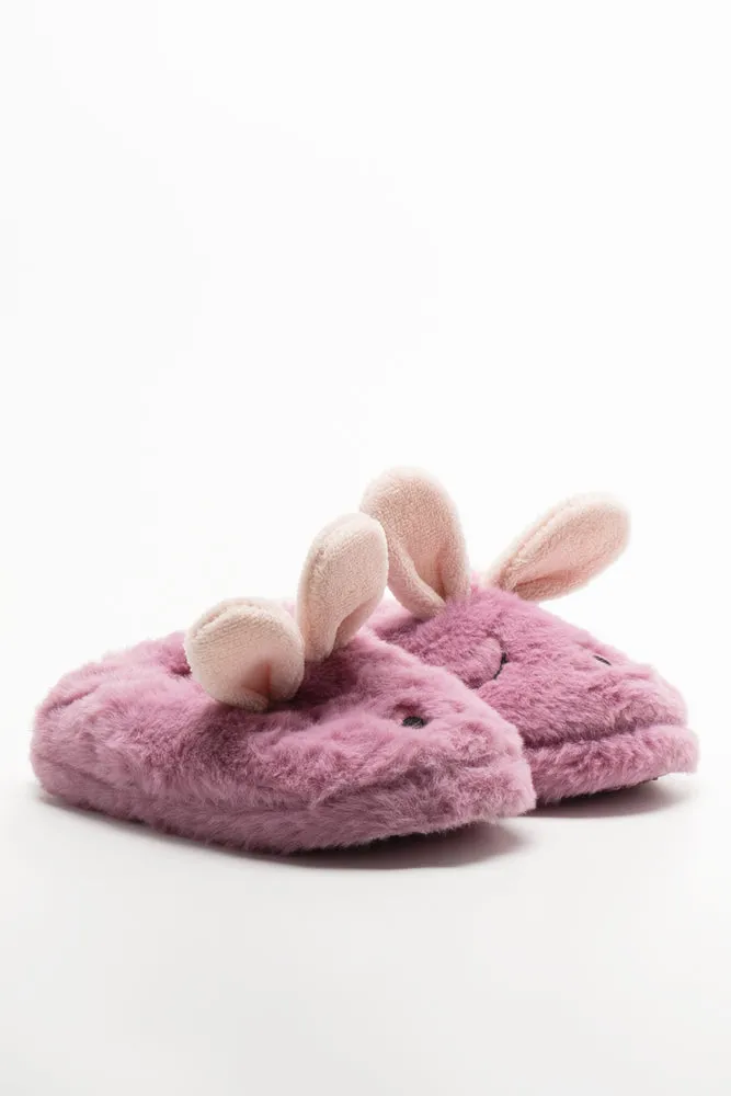 Bunny Slippers Pink