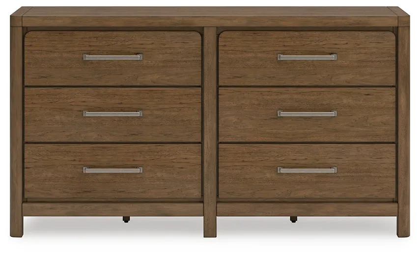 Cabalynn California King Panel Bed with Dresser, Chest and Nightstand