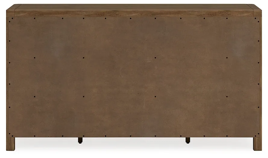 Cabalynn California King Panel Bed with Dresser, Chest and Nightstand