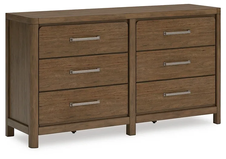Cabalynn California King Panel Bed with Dresser, Chest and Nightstand