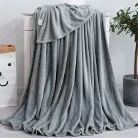 Capible Coral fleece Blanket,Soft Warm Living Room Bedroom Air Conditioning Blanket