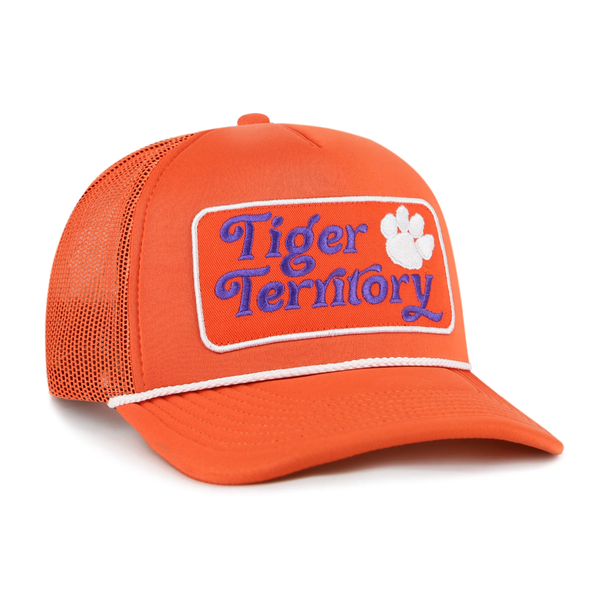 CLEMSON TIGERS LOCAL PATCH '47 TRUCKER FOAM FRONT