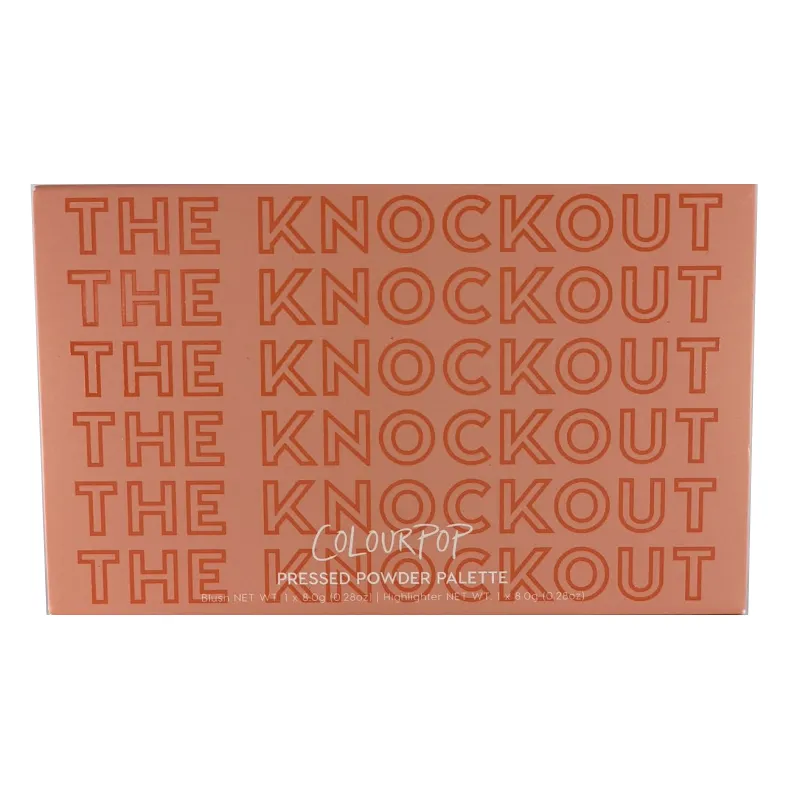 ColourPop Pressed Powder Palette Blush and Highlighter - The Knockout