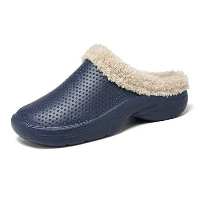 Cotton Slippers Winter Plush Thickened Thermal Shoes