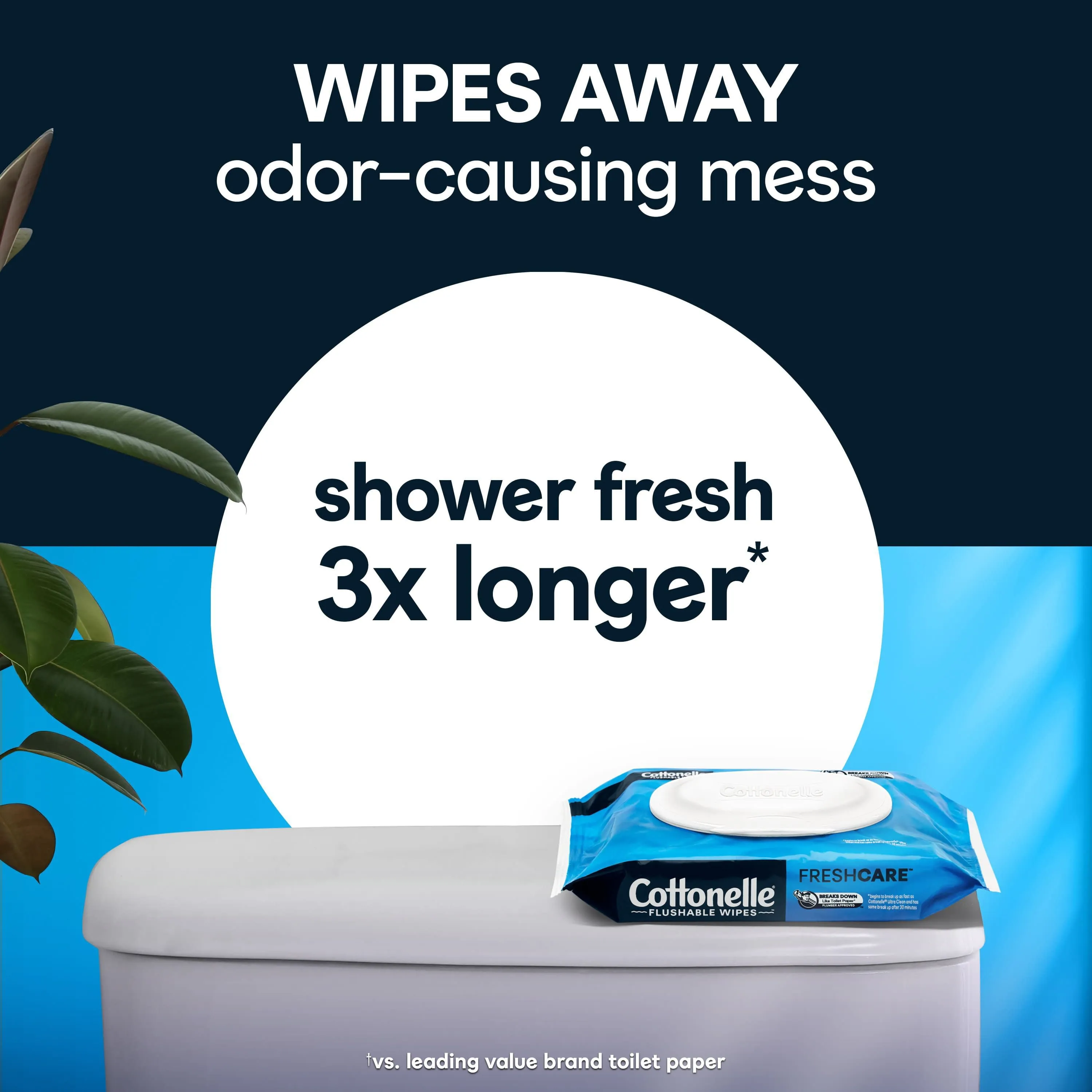 Cottonelle Flushable Wet Wipes - 10 Flip-Top Packs, 420 Total Flushable Wipes