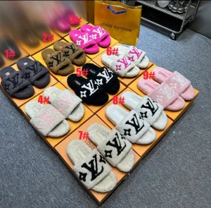Cozy girl Open toe L - V slippers