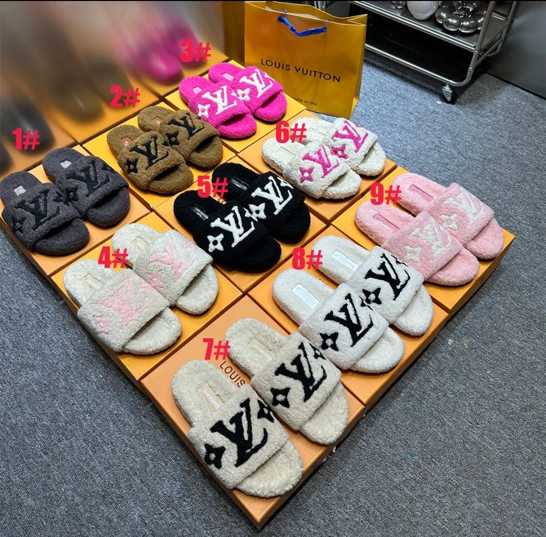 Cozy girl Open toe L - V slippers
