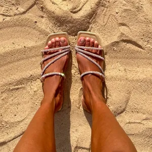 CRISTALINA GOLD SANDALS