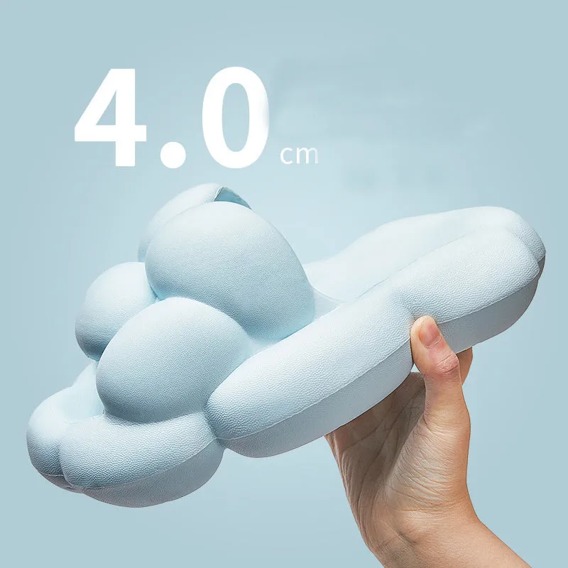 Cute Soft Cloud Design Slippers