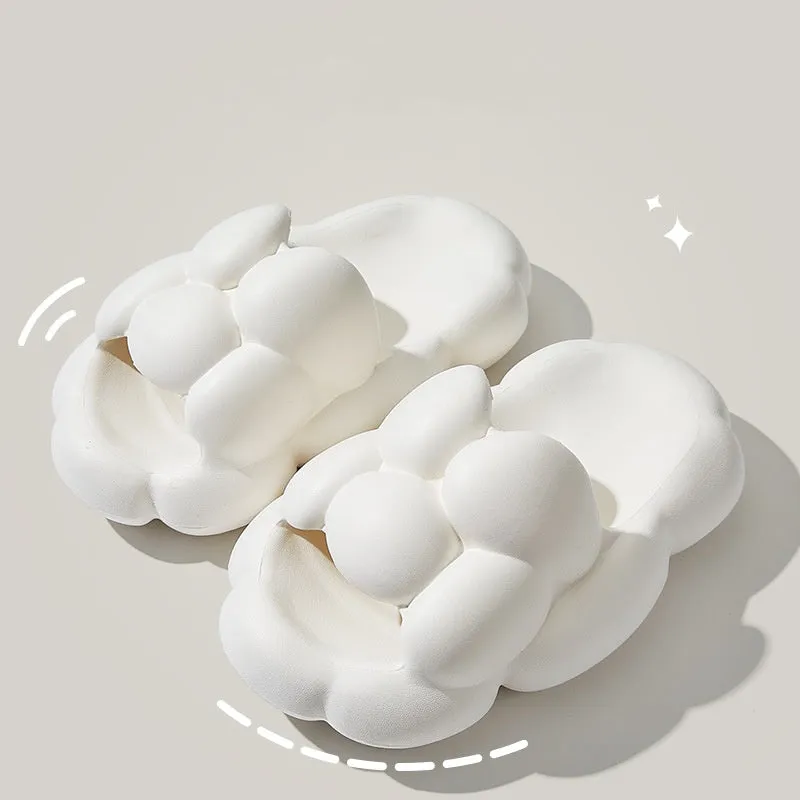 Cute Soft Cloud Design Slippers