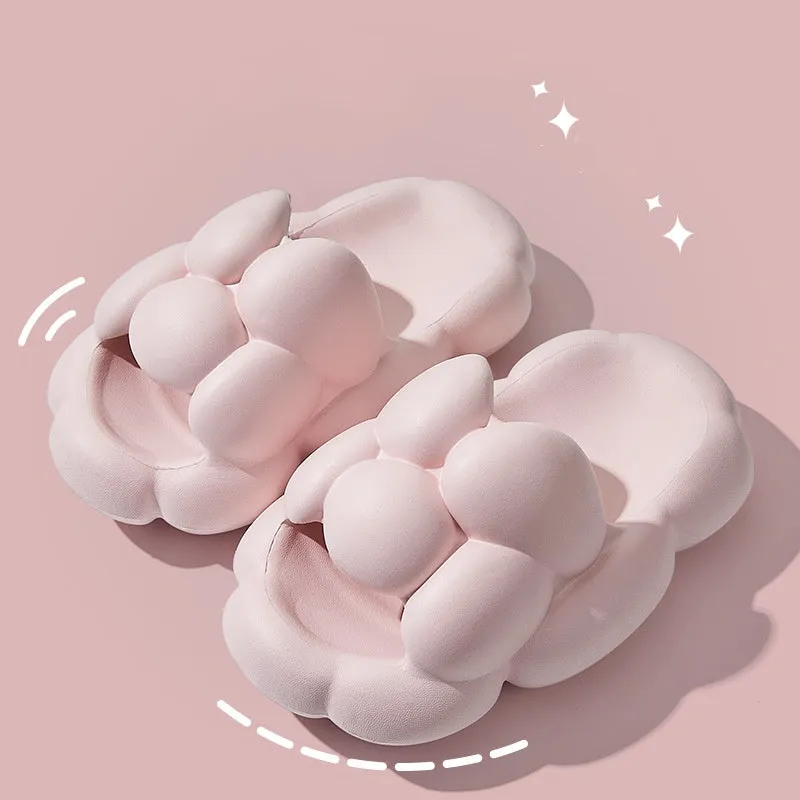 Cute Soft Cloud Design Slippers