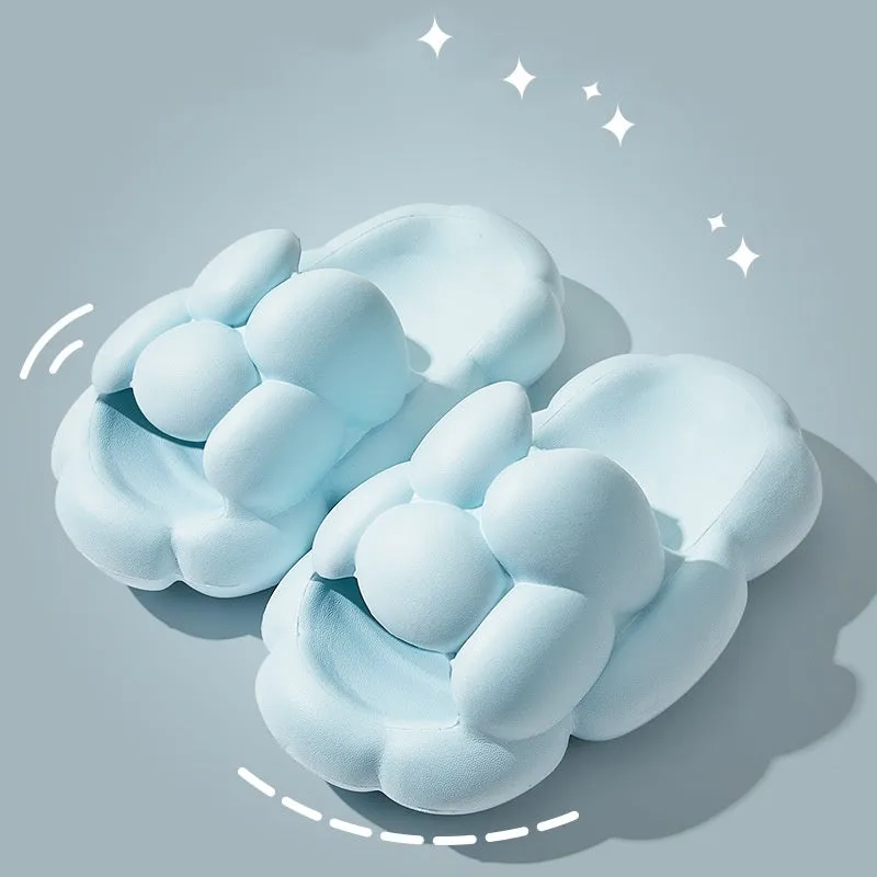 Cute Soft Cloud Design Slippers