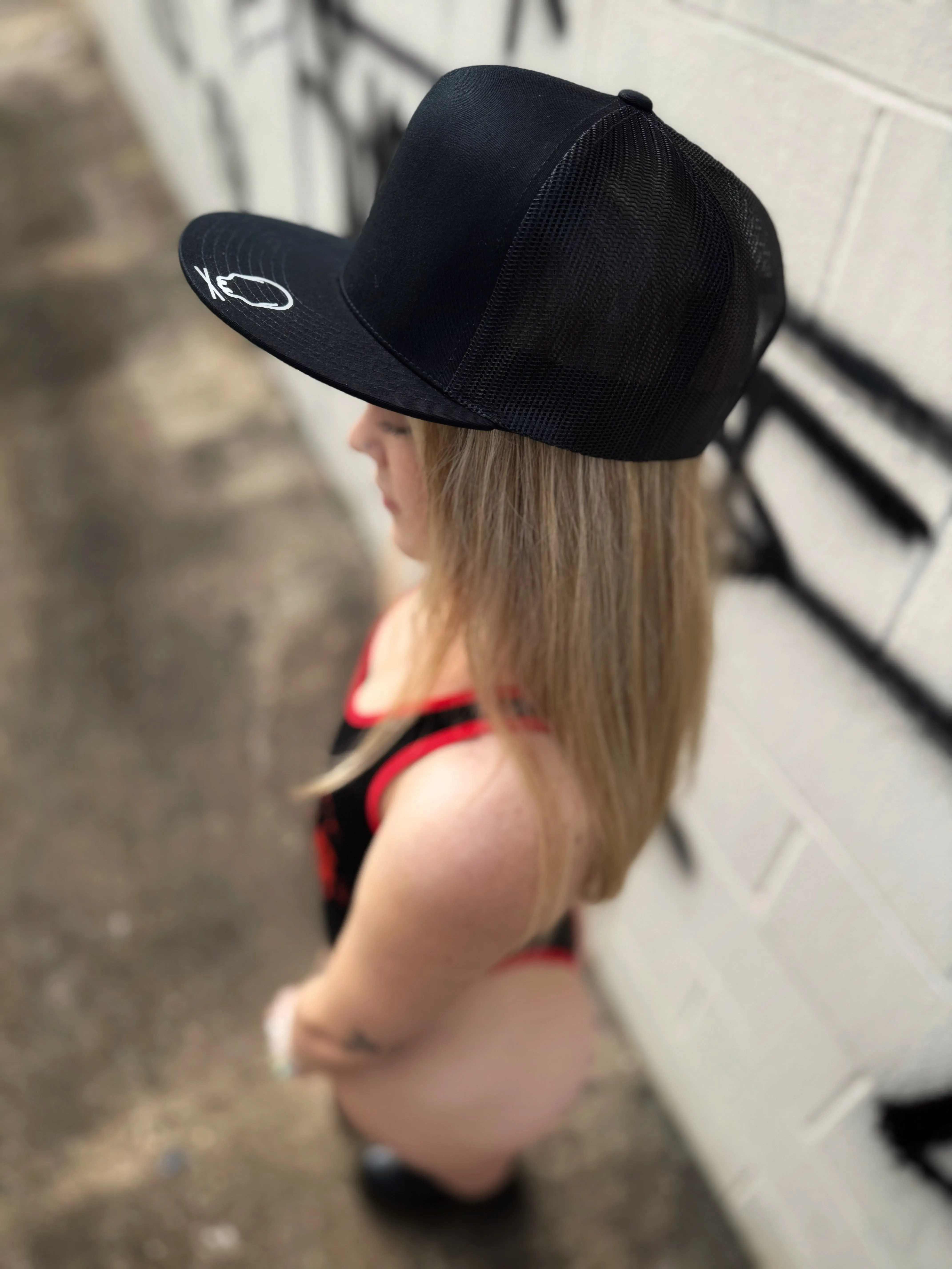 DA FUCK SIDE STYLE BLACK HAT