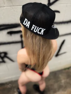 DA FUCK SIDE STYLE BLACK HAT