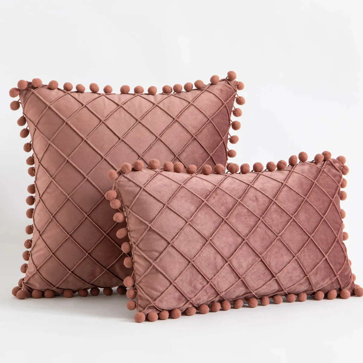 Decorative Lumbar Throw Pillow Covers