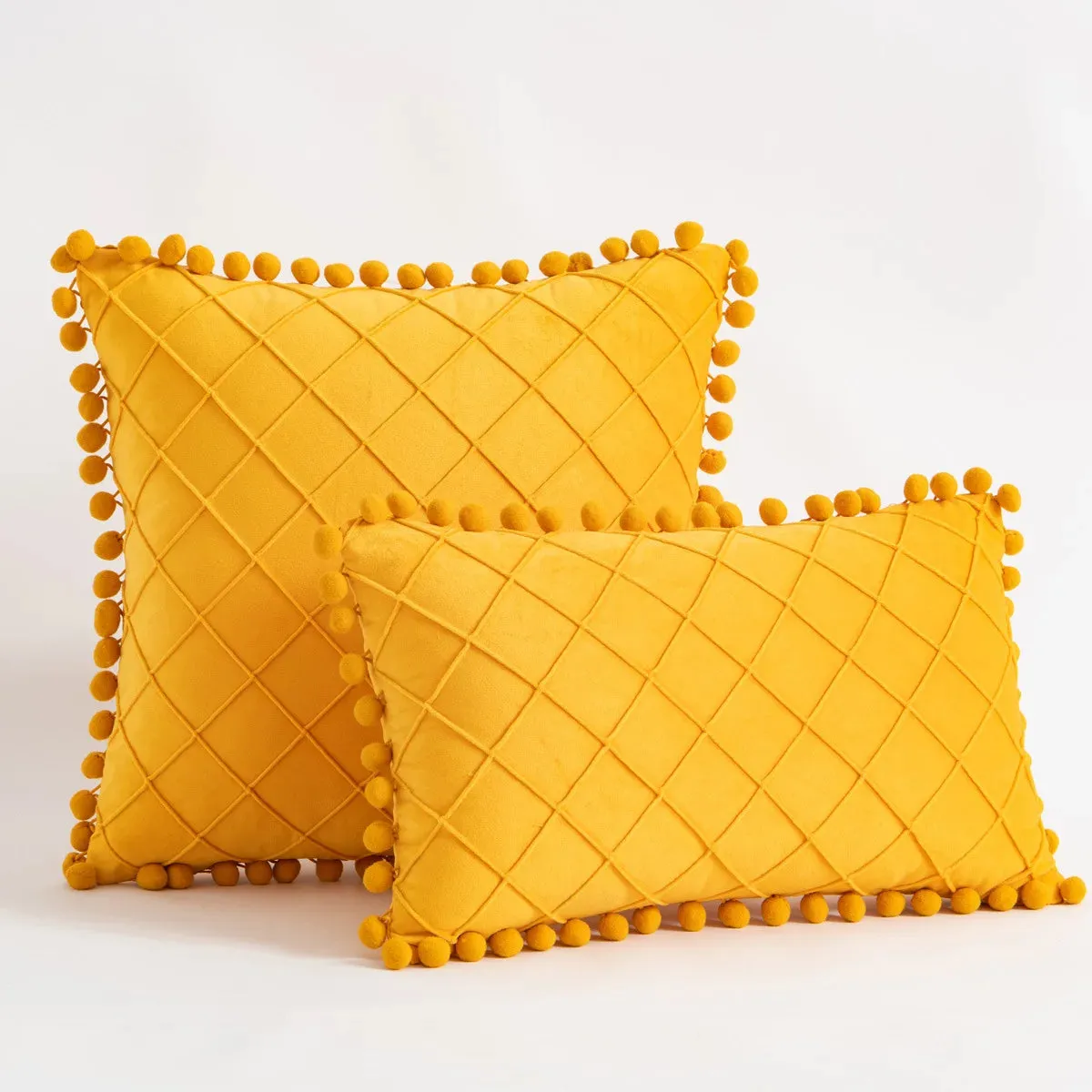 Decorative Lumbar Throw Pillow Covers