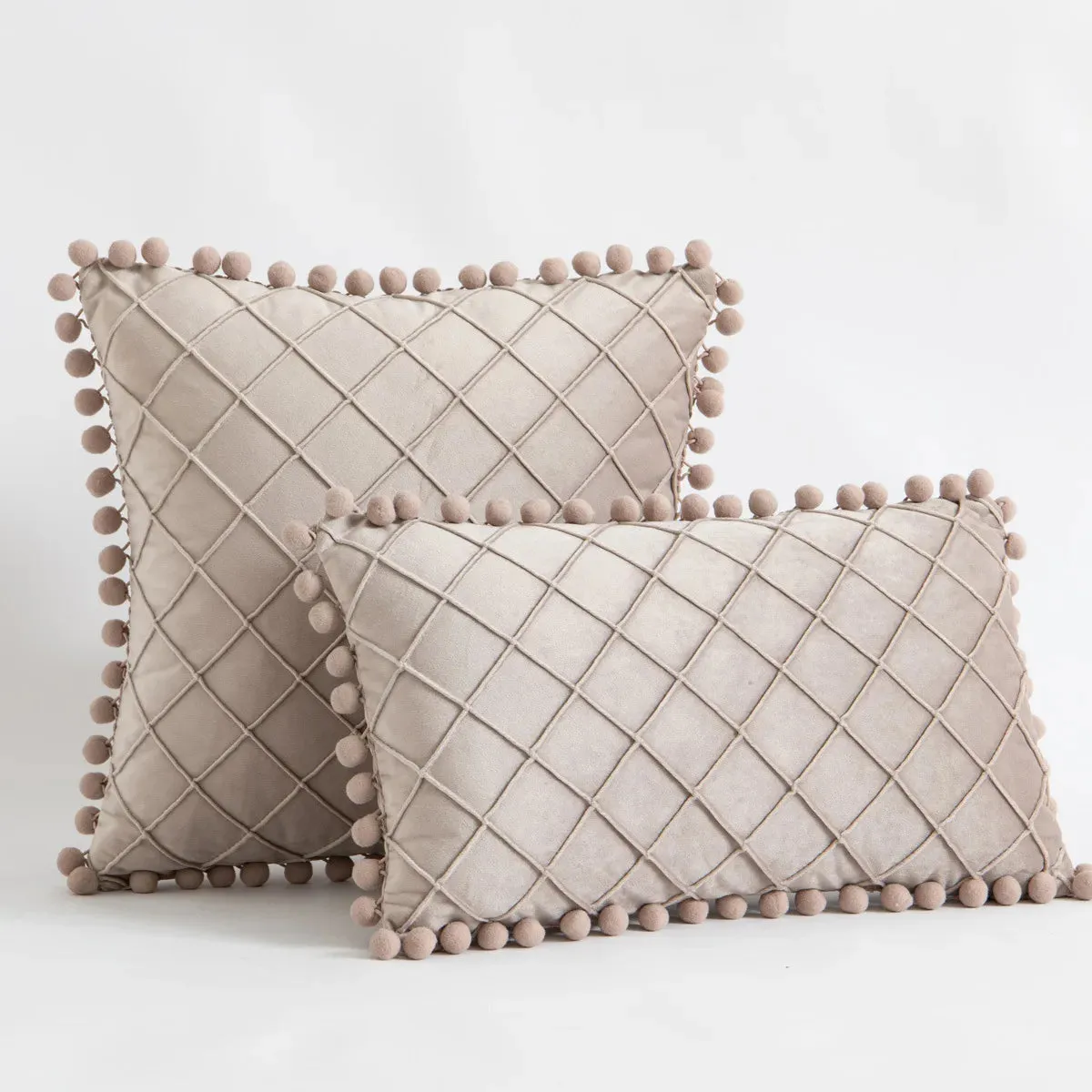 Decorative Lumbar Throw Pillow Covers