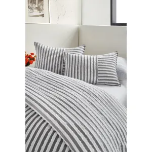 DKNY Clipped Jacquard Pillow Cover